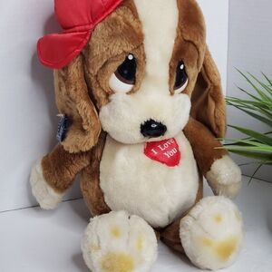 Applause Vintage Cute Puppy Dog Plush